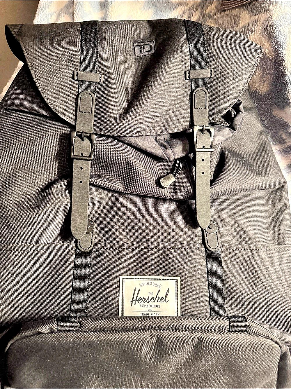 NWT Herschel Black Backpack